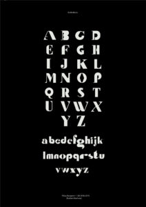 Poster Typographie - Pleau Benjamin